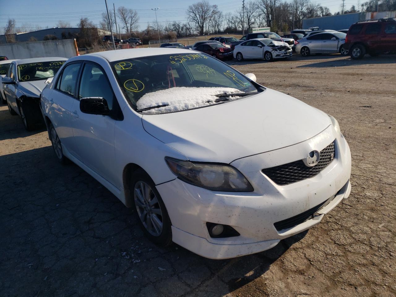 TOYOTA COROLLA BA 2009 with VIN 1NXBU40E89Z111445 - Photo from auction