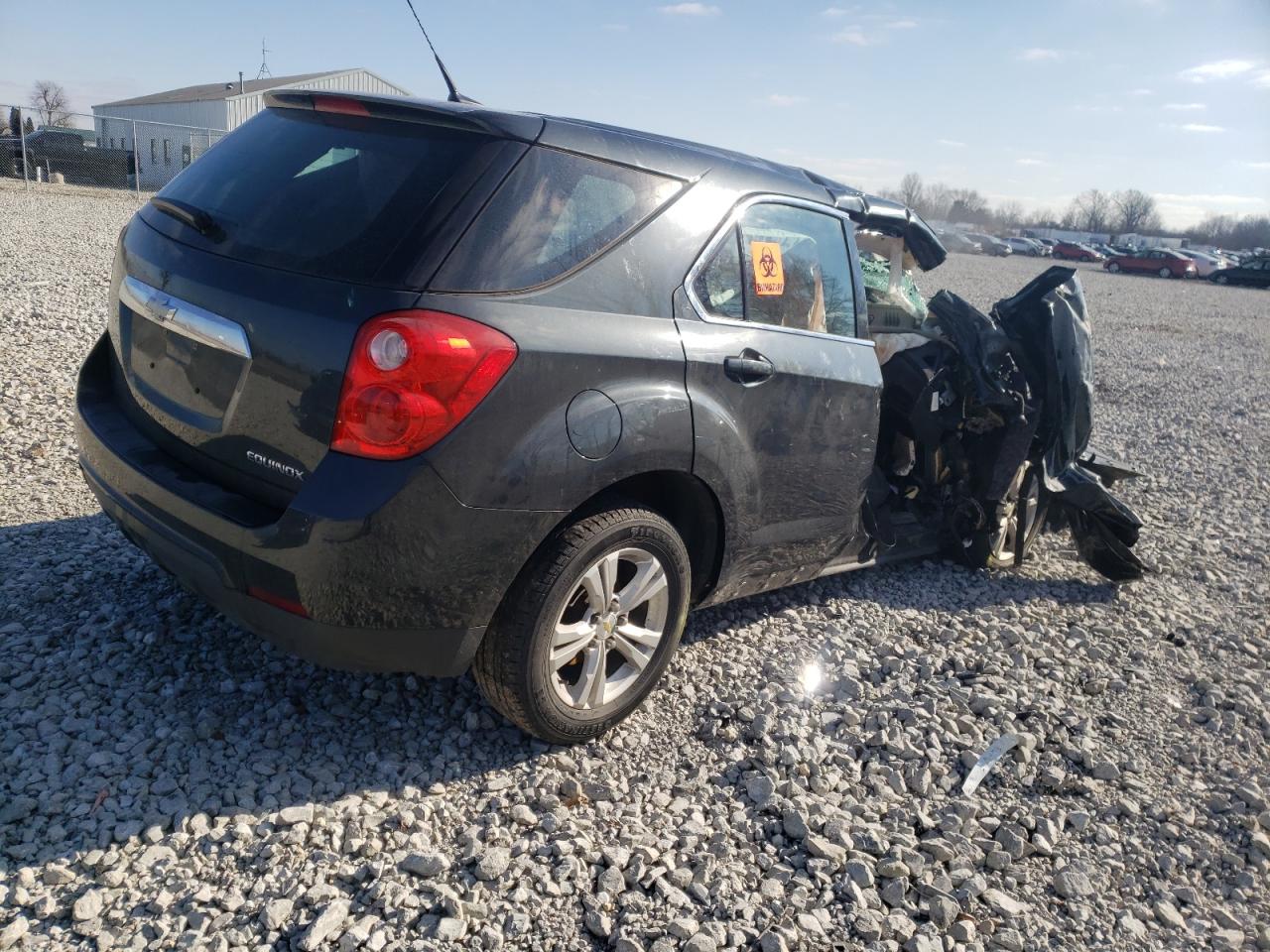 Photo 4 from auction – 2012 CHEVROLET EQUINOX LS with VIN 2GNALBEK6C1263823