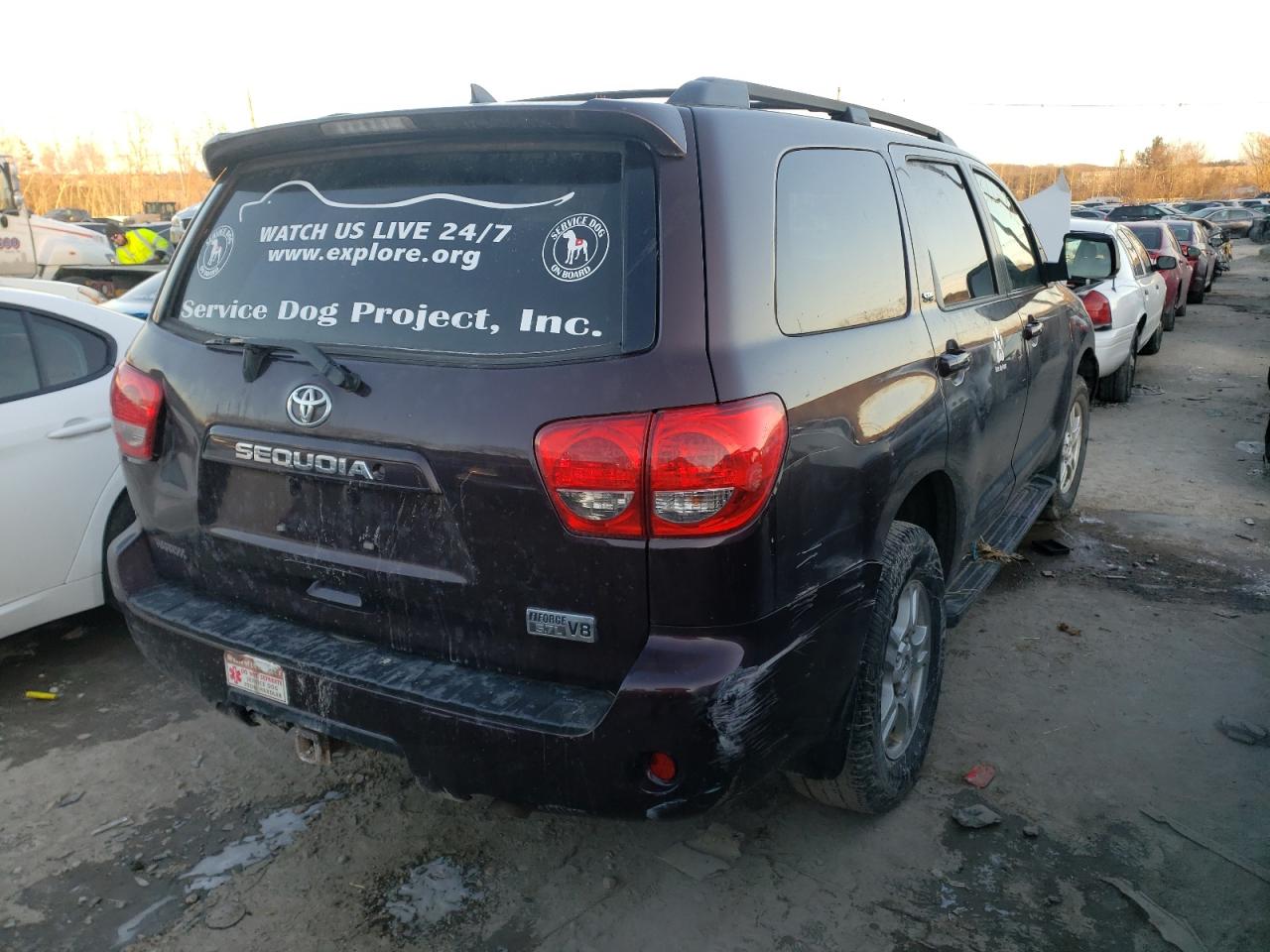 Photo 4 from auction – 2014 TOYOTA SEQUOIA SR with VIN 5TDBY5G17ES094511