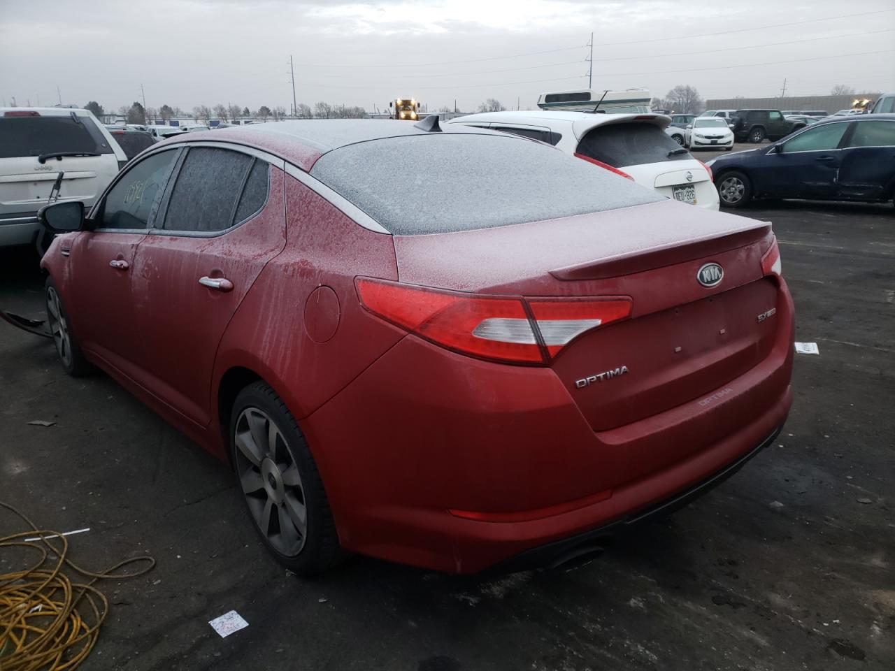 Photo 3 from auction – 2012 KIA OPTIMA SX with VIN 5XXGR4A63CG004514