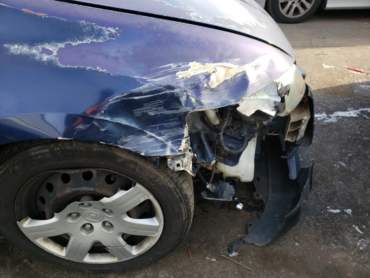 Photo 9 from auction – 2007 HONDA CIVIC LX with VIN 2HGFA16547H503330