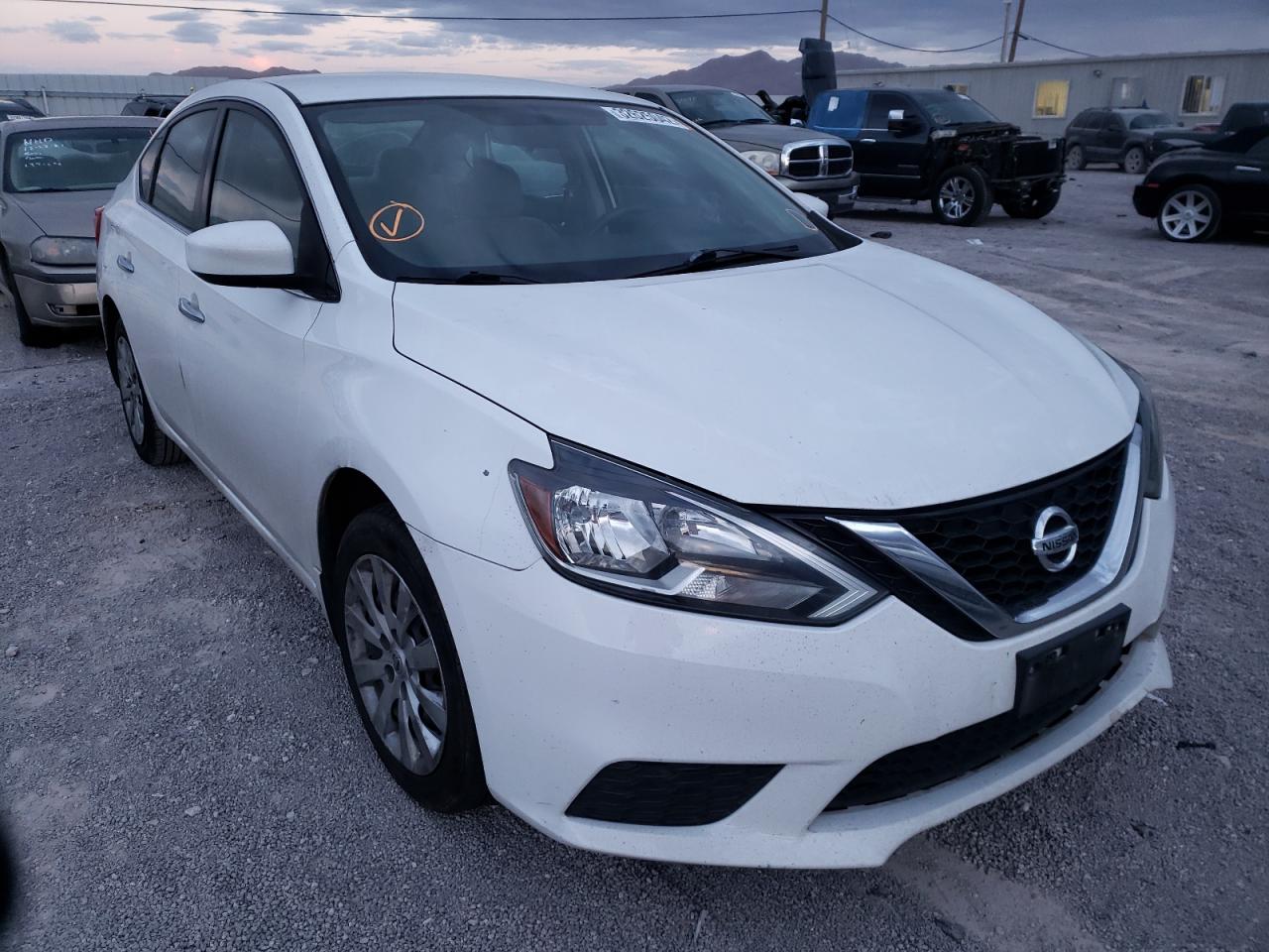 NISSAN SENTRA S 2016 with VIN 3N1AB7AP6GY217865 - Photo from auction