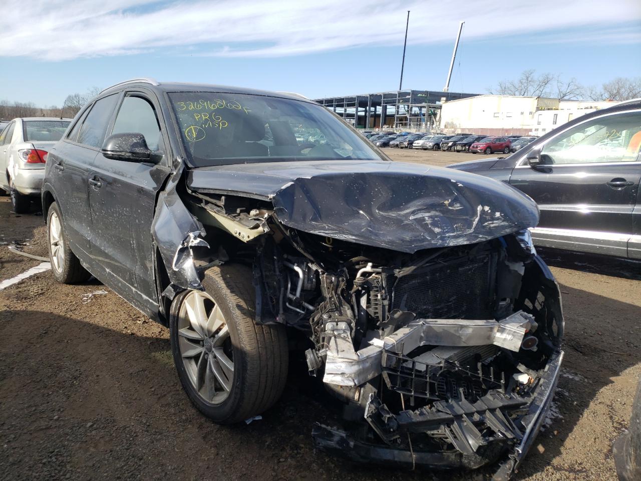 AUDI Q3 PREMIUM 2018 with VIN WA1ECCFS1JR013211 - Photo from auction