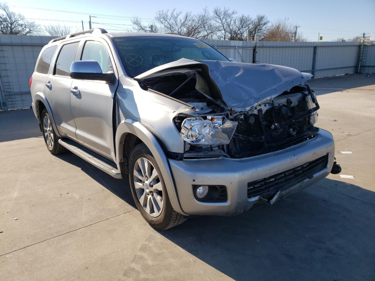 TOYOTA SEQUOIA LI 2017 with VIN 5TDKY5G10HS067333 - Photo from auction