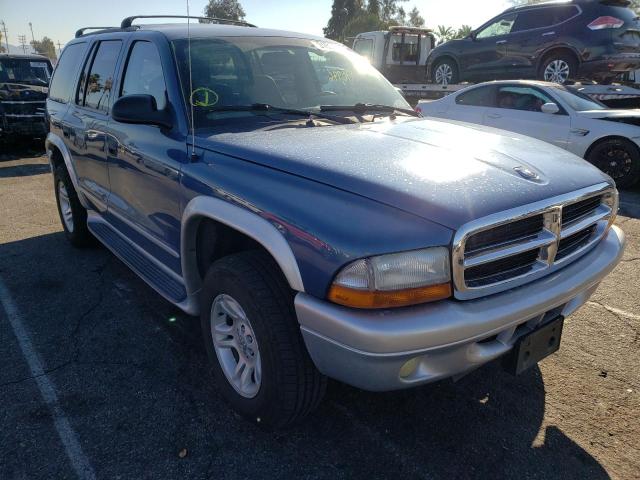 DODGE DURANGO SL 2003 with VIN 1D4HS58N43F549926 - Photo from auction