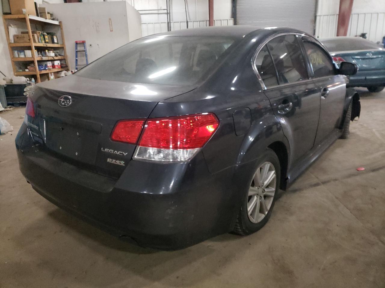 Photo 4 from auction – 2012 SUBARU LEGACY 2.5 with VIN 4S3BMBC68C3038815