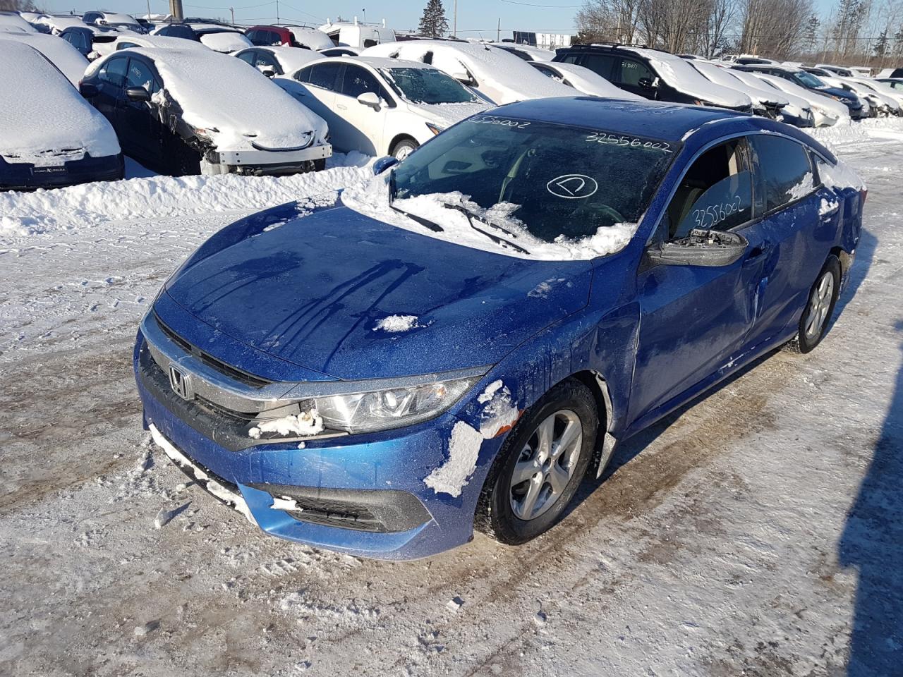 Photo 2 from auction – 2016 HONDA CIVIC LX with VIN 2HGFC2F58GH026644