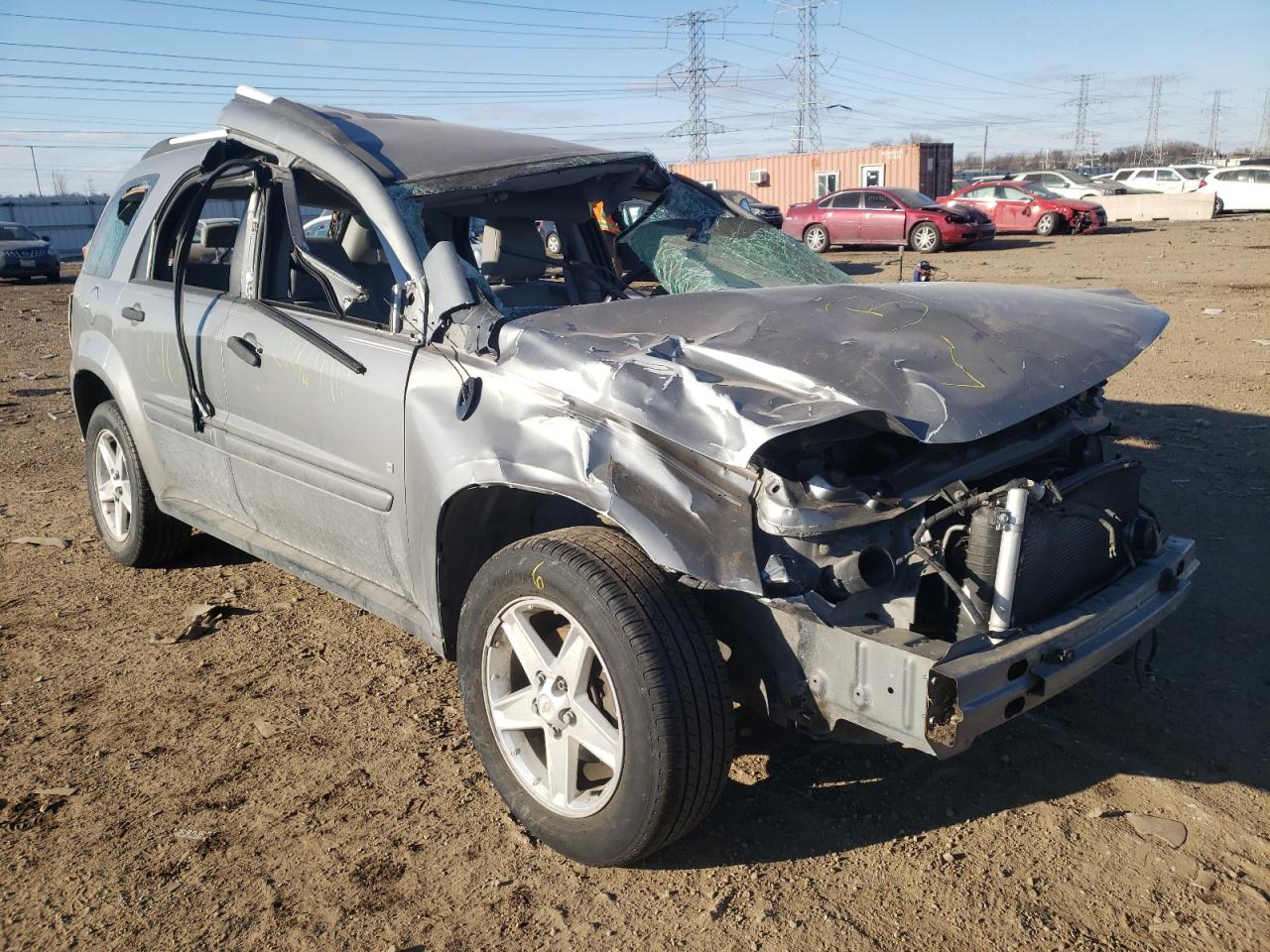 CHEVROLET EQUINOX LS 2006 with VIN 2CNDL23F766211289 - Photo from auction