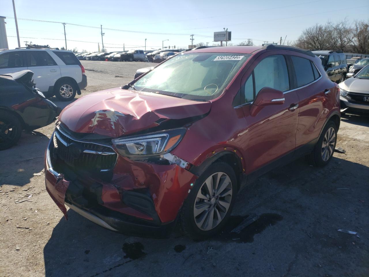 Photo 2 from auction – 2019 BUICK ENCORE PRE with VIN KL4CJASB6KB703960