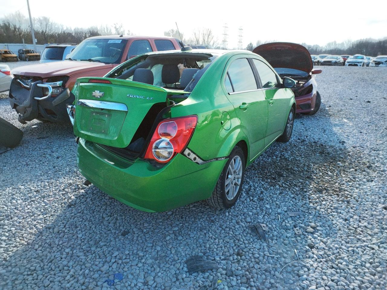 Photo 4 from auction – 2015 CHEVROLET SONIC LT with VIN 1G1JC5SH8F4168121
