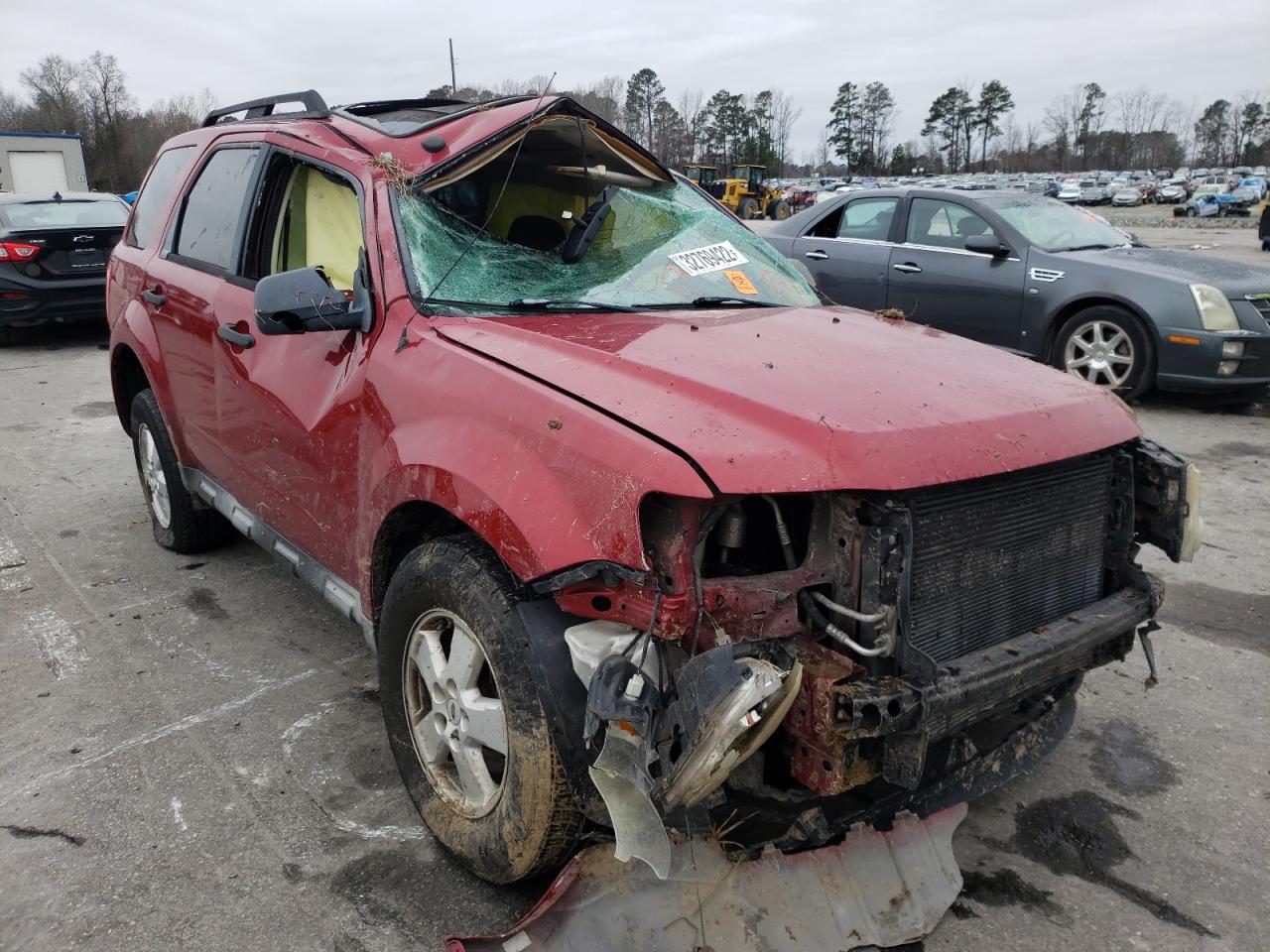 FORD ESCAPE XLT 2010 with VIN 1FMCU0D71AKA01961 - Photo from auction