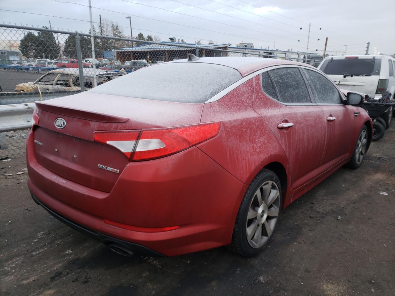 Photo 4 from auction – 2012 KIA OPTIMA SX with VIN 5XXGR4A63CG004514