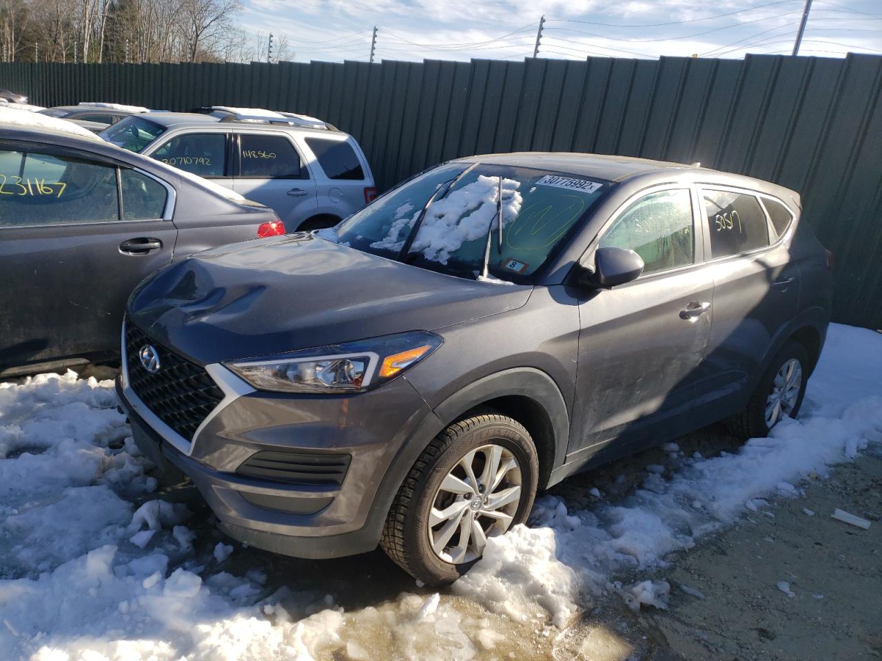 Photo 2 from auction – 2020 HYUNDAI TUCSON SE with VIN KM8J2CA4XLU205545