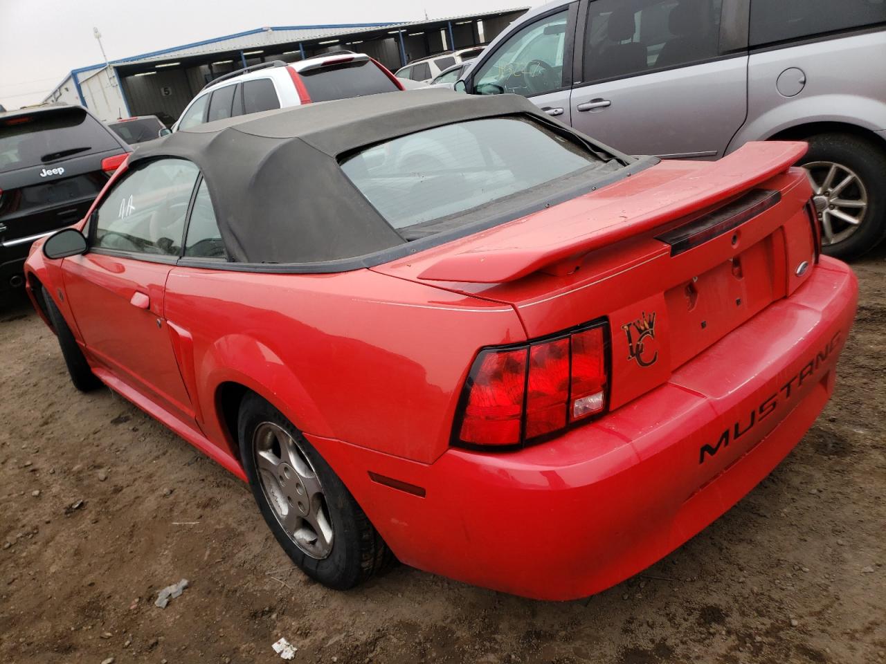 Photo 3 from auction – 2004 FORD MUSTANG with VIN 1FAFP44684F150667