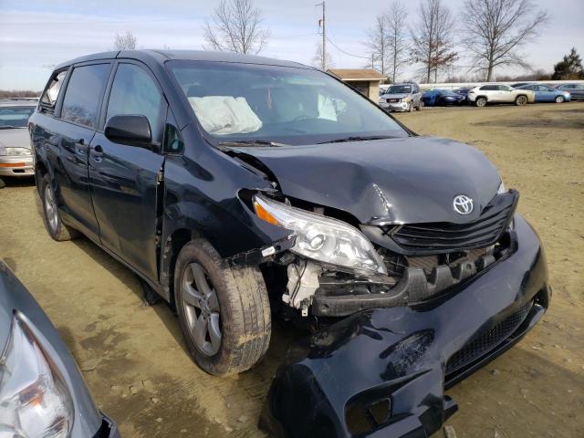 TOYOTA SIENNA 2017 with VIN 5TDZZ3DC5HS853005 - Photo from auction