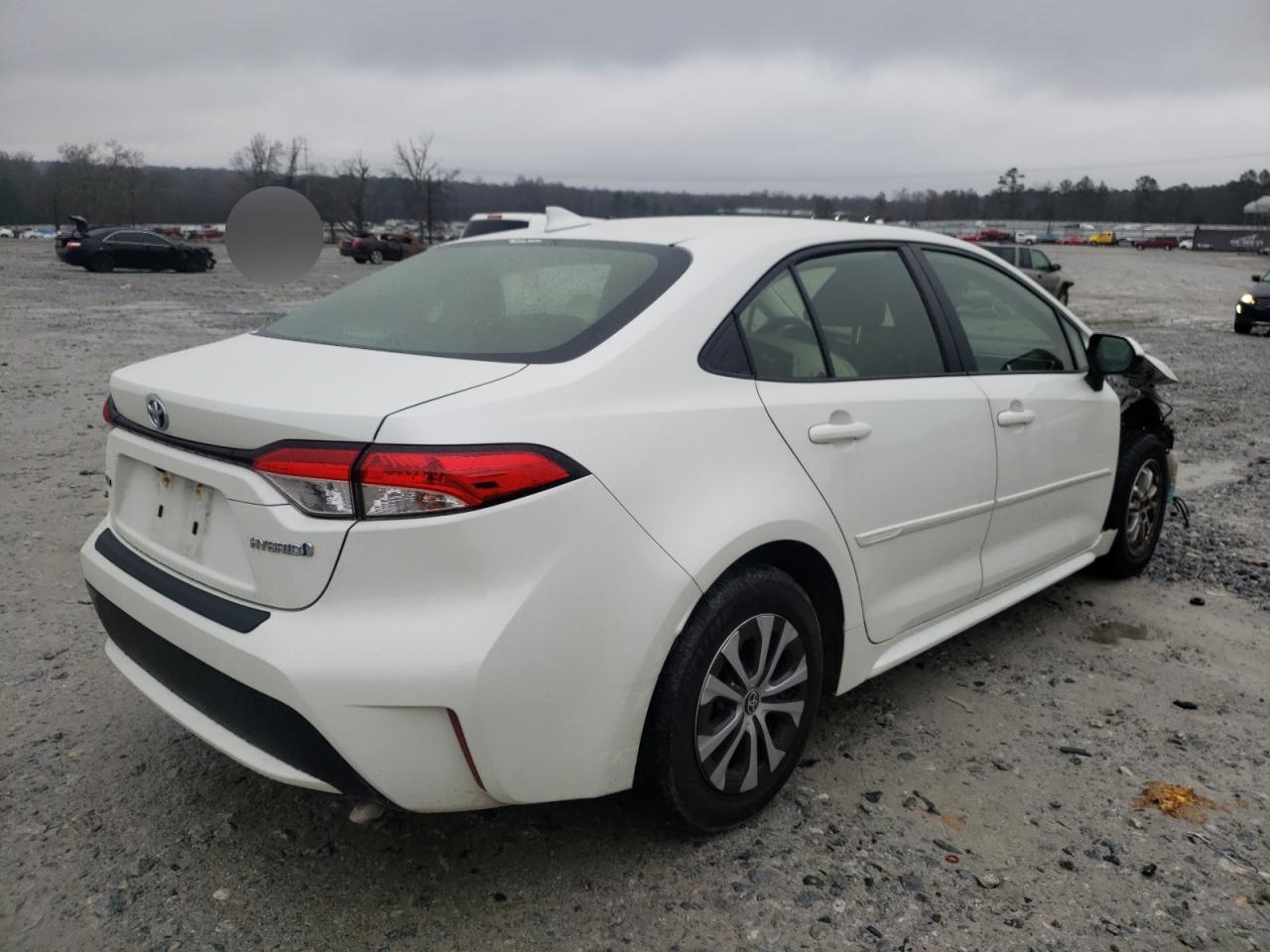 Photo 4 from auction – 2020 TOYOTA COROLLA LE with VIN JTDEBRBE7LJ023206