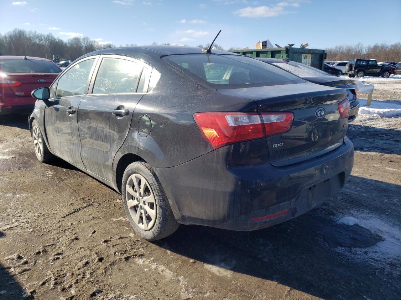 Photo 3 from auction – 2012 KIA RIO LX with VIN KNADM4A37C6047563