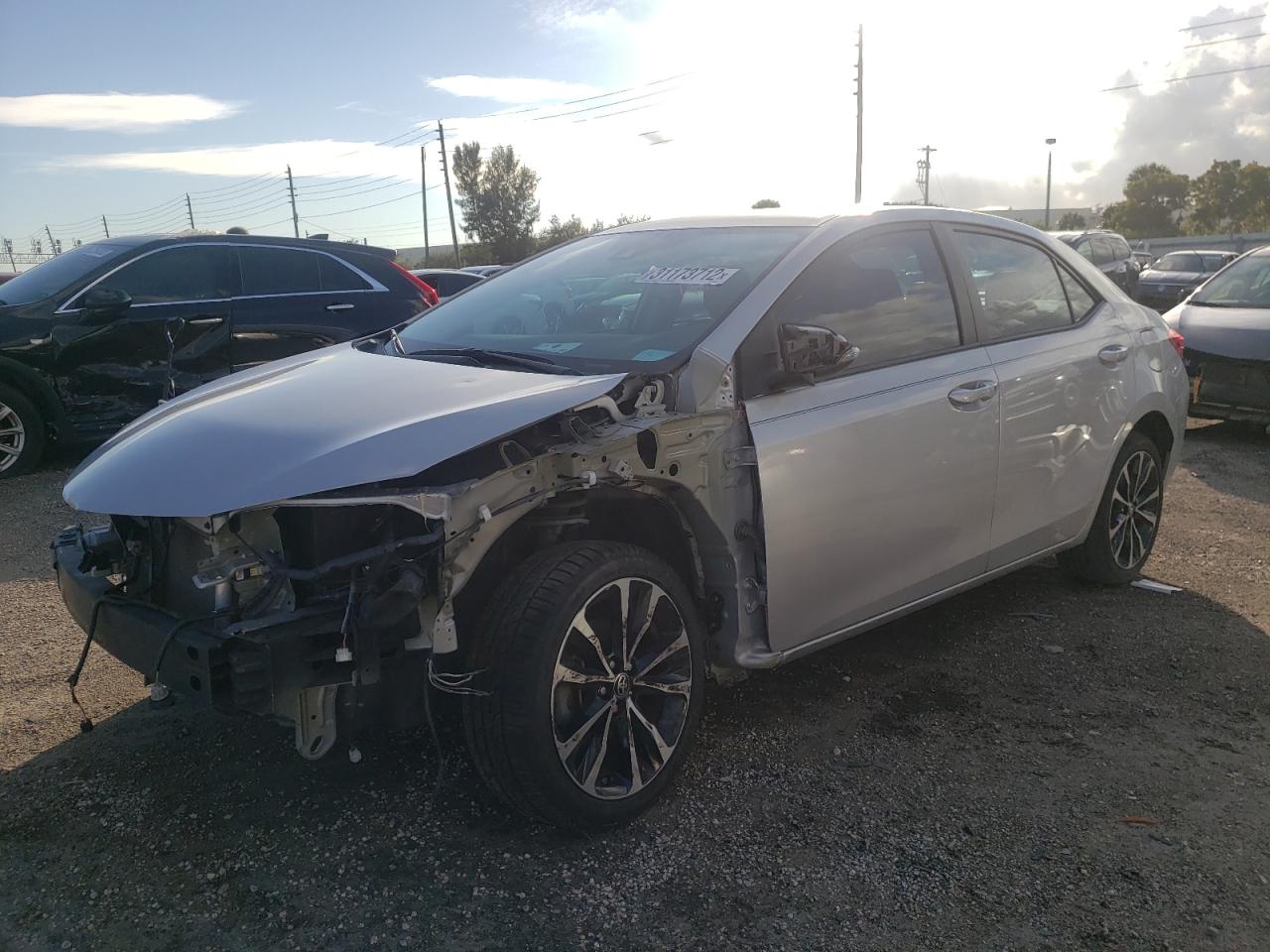 Photo 2 from auction – 2017 TOYOTA COROLLA L with VIN 5YFBURHE4HP591193