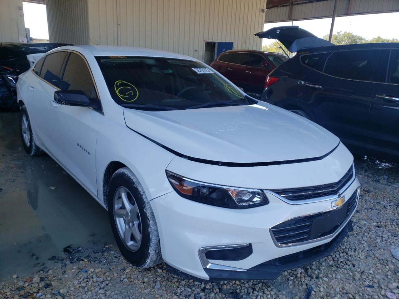 CHEVROLET MALIBU LS 2018 with VIN 1G1ZB5ST9JF118982 - Photo from auction