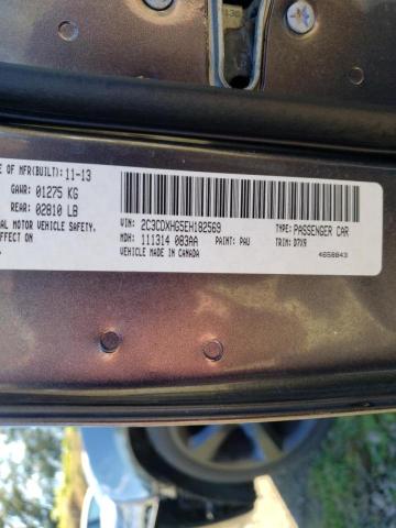 Photo 10 from auction – 2014 DODGE CHARGER SX with VIN 2C3CDXHG5EH182569