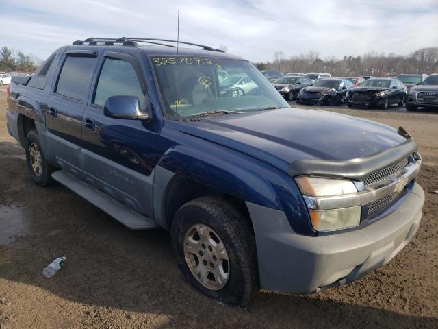 CHEVROLET AVALANCHE 2002 with VIN 3GNEK13T12G302334 - Photo from auction