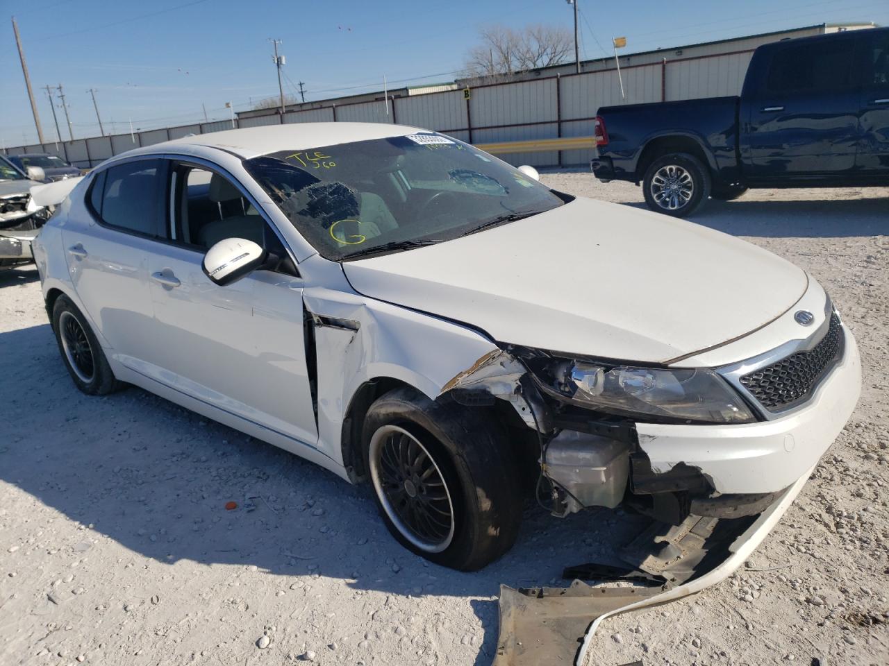 KIA OPTIMA LX 2011 with VIN KNAGM4A79B5130013 - Photo from auction