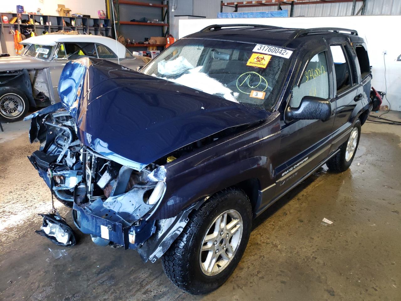 Photo 2 from auction – 2004 JEEP GRAND CHER with VIN 1J4GW48S44C366360