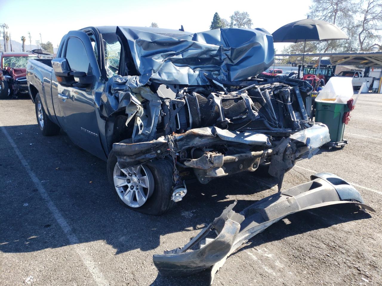 CHEVROLET SILVERADO 2011 with VIN 1GCRCTE06BZ454762 - Photo from auction