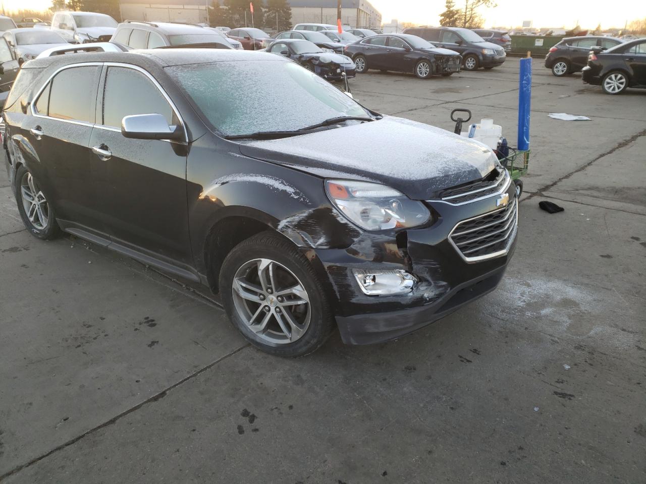 CHEVROLET EQUINOX PR 2017 with VIN 2GNFLGEK9H6232353 - Photo from auction