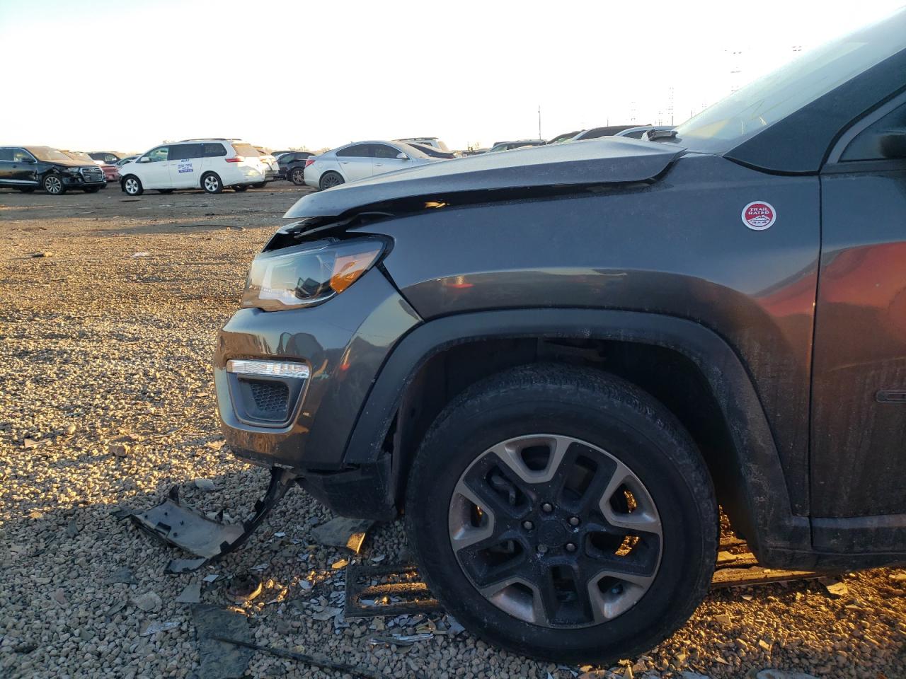Photo 9 from auction – 2018 JEEP COMPASS TR with VIN 3C4NJDDB3JT129232