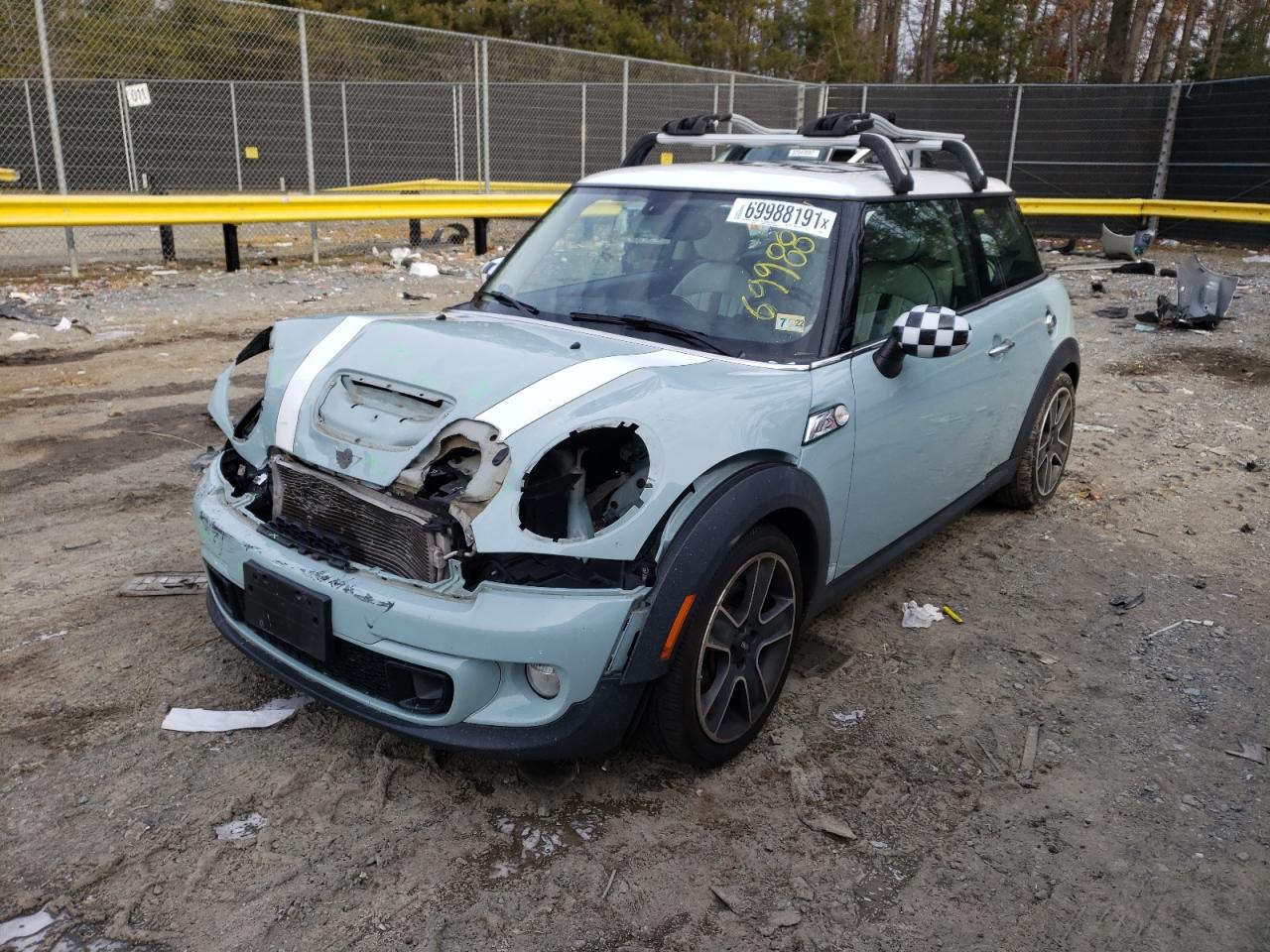Photo 2 from auction – 2013 MINI COOPER S with VIN WMWSV3C58DT396666
