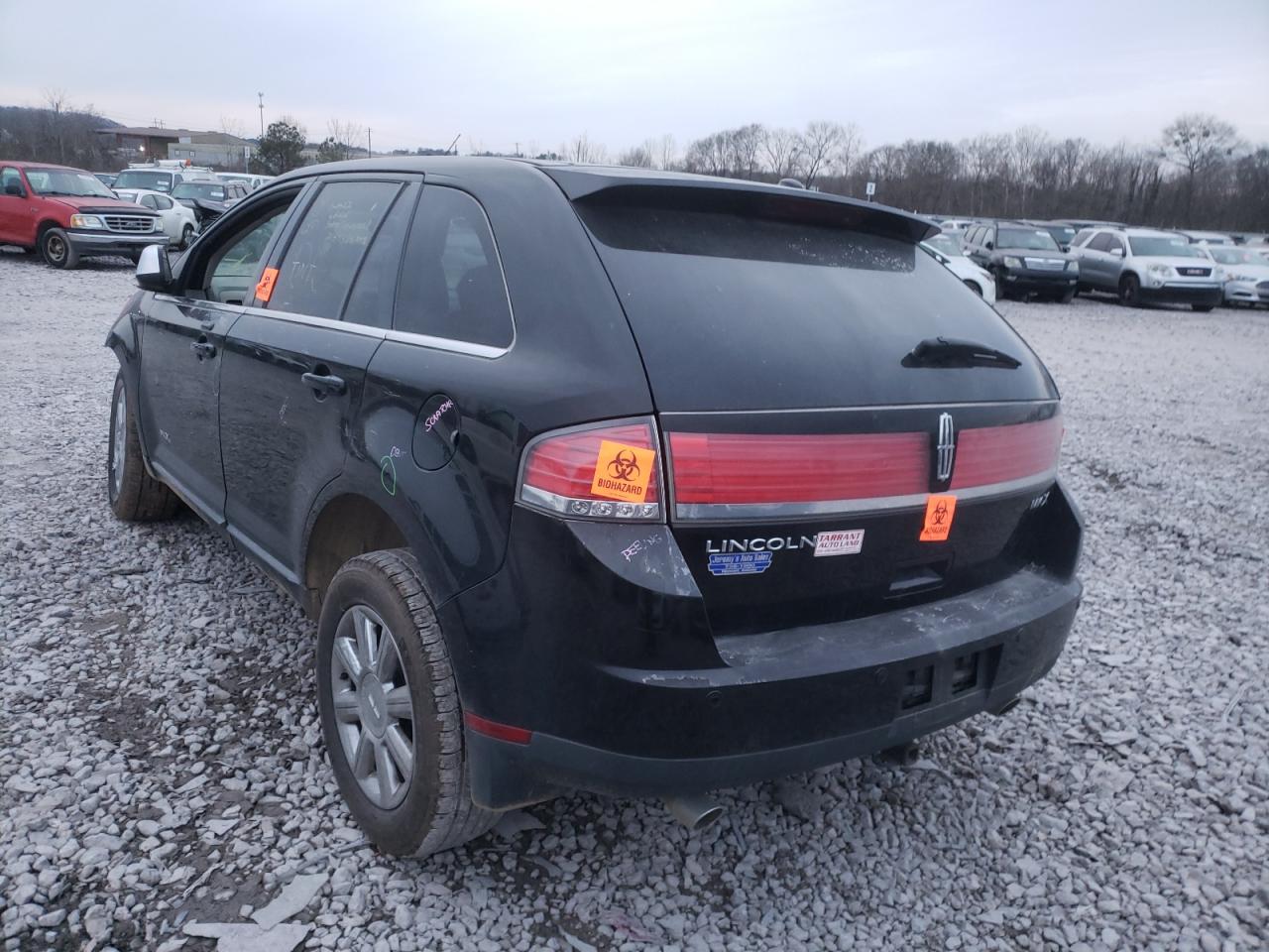 Photo 3 from auction – 2007 LINCOLN MKX with VIN 2LMDU68C57BJ16004