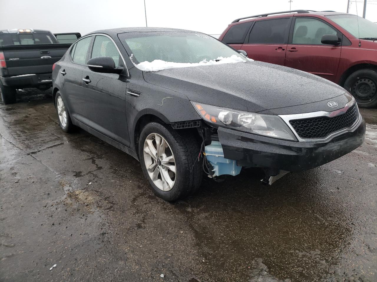 KIA OPTIMA EX 2011 with VIN KNAGN4A7XB5084060 - Photo from auction