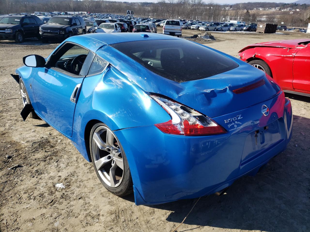 Photo 3 from auction – 2009 NISSAN 370Z with VIN JN1AZ44E89M403854