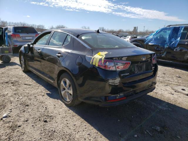 Photo 3 from auction – 2014 KIA OPTIMA HYB with VIN KNAGM4AD2E5062552