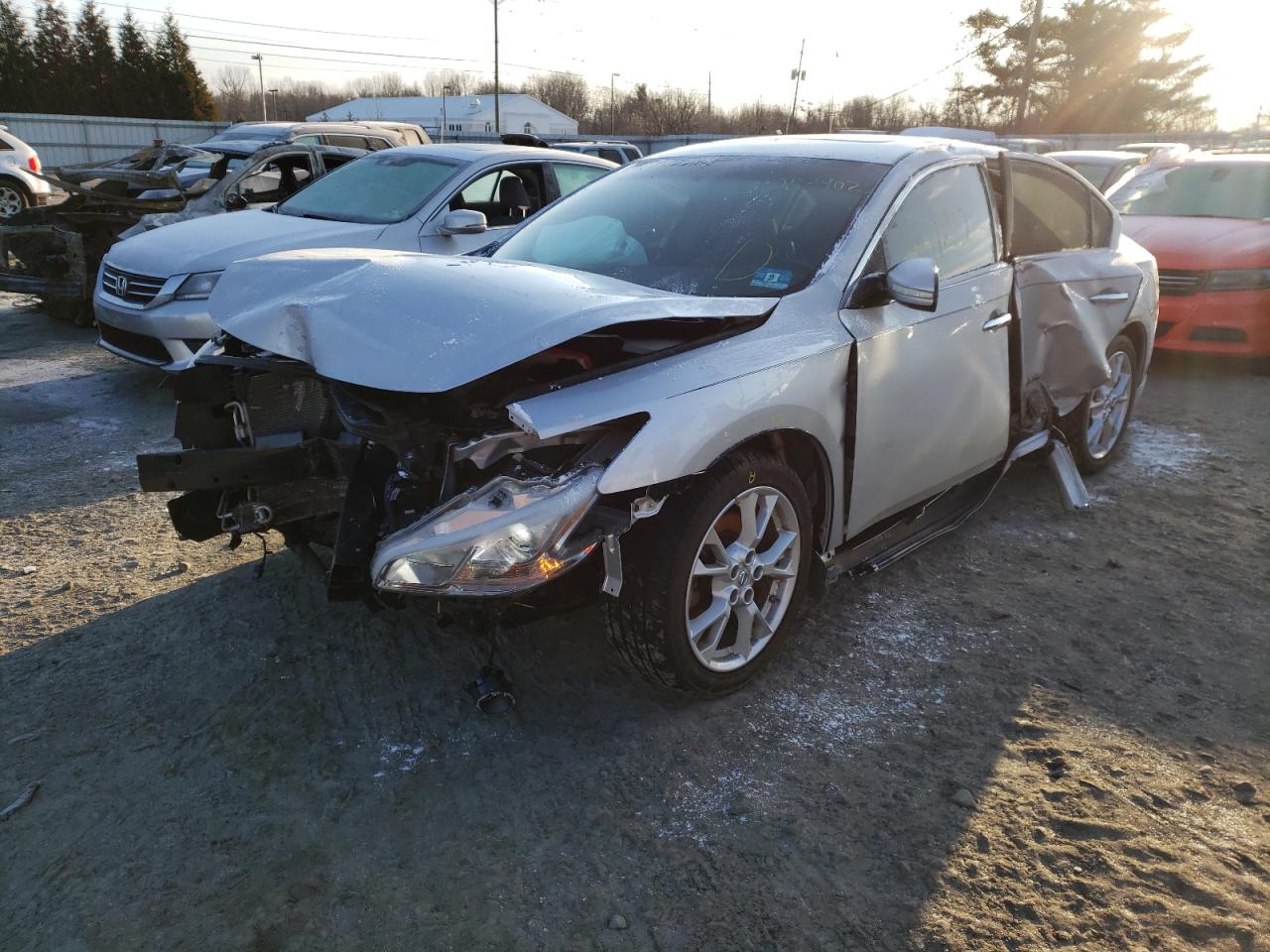 Photo 2 from auction – 2014 NISSAN MAXIMA S with VIN 1N4AA5AP2EC478541
