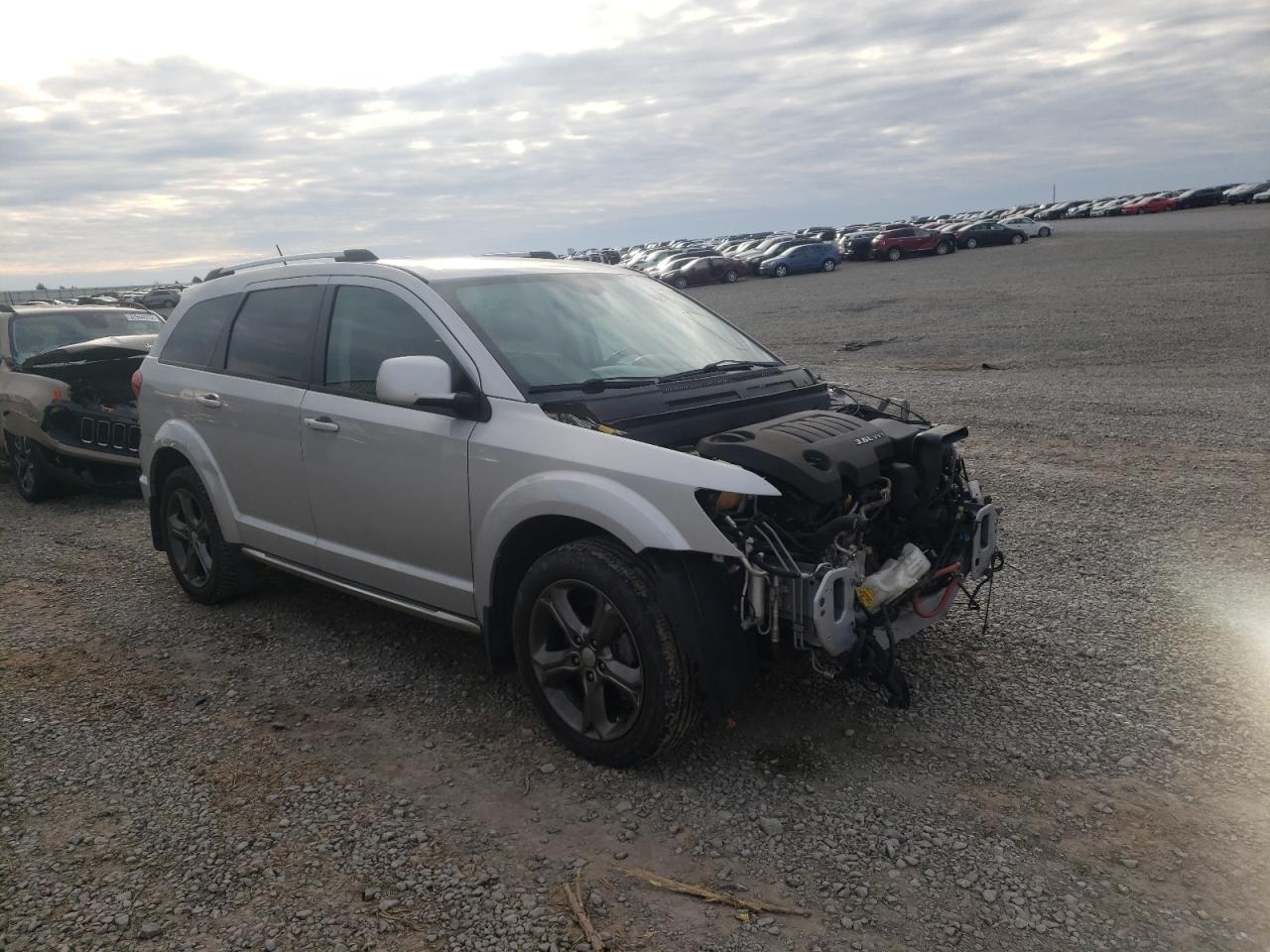 DODGE JOURNEY CR 2014 with VIN 3C4PDCGG5ET261237 - Photo from auction