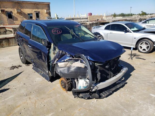 TOYOTA HIGHLANDER 2016 with VIN 5TDJKRFHXGS318389 - Photo from auction