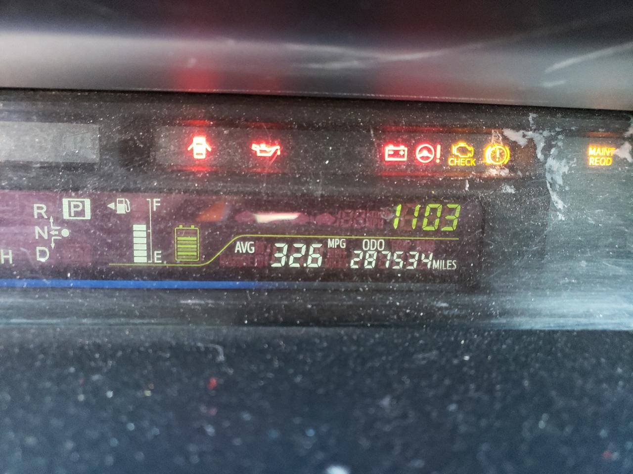 Photo 8 from auction – 2012 TOYOTA PRIUS V with VIN JTDZN3EU2C3137529