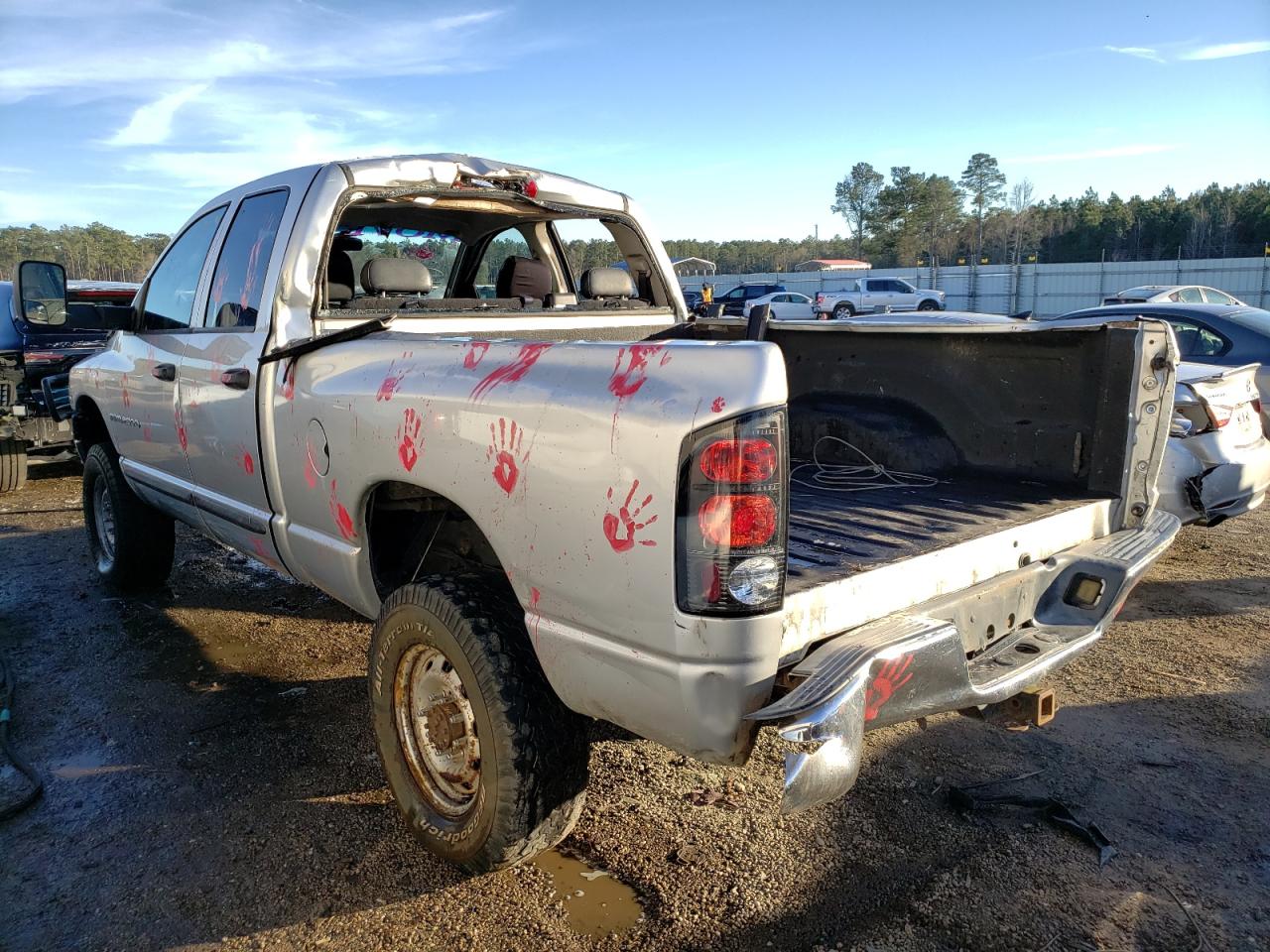 Photo 3 from auction – 2004 DODGE RAM 2500 S with VIN 3D7KU28D14G159861