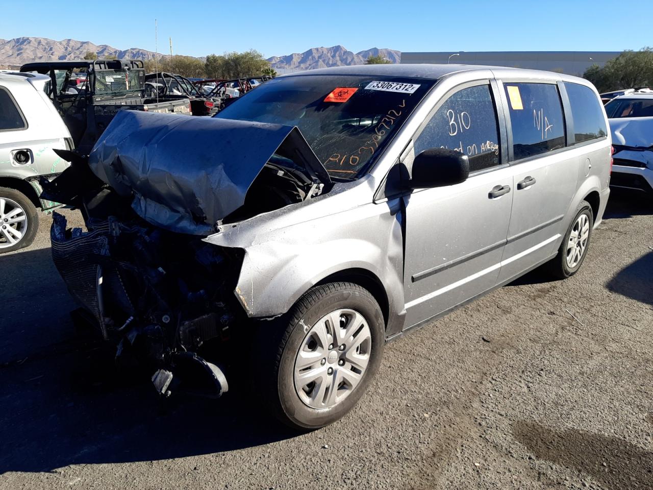 Photo 2 from auction – 2016 DODGE GRAND CARA with VIN 2C4RDGBG3GR125184