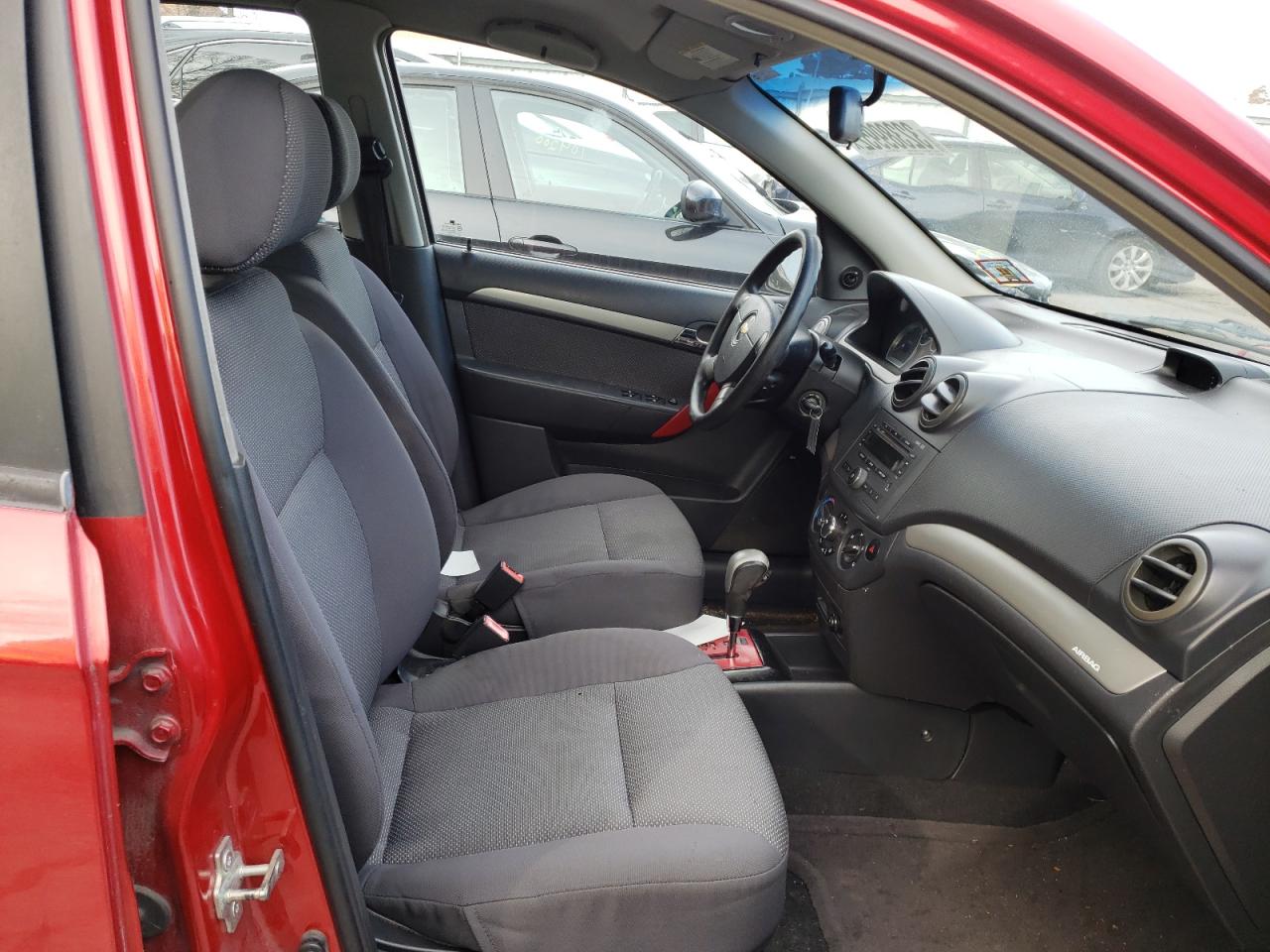 Photo 5 from auction – 2007 CHEVROLET AVEO with VIN KL1TD56657B173318