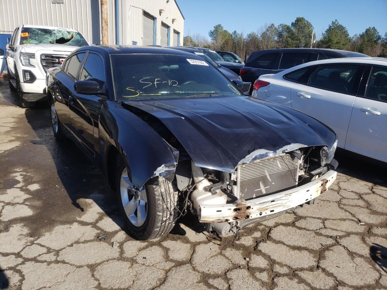 DODGE CHARGER SE 2012 with VIN 2C3CDXBGXCH138069 - Photo from auction