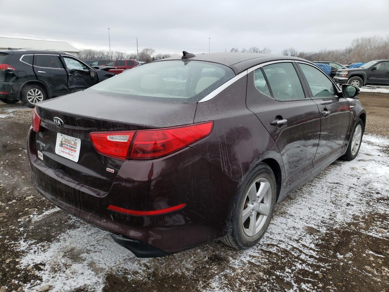 Photo 4 from auction – 2014 KIA OPTIMA LX with VIN 5XXGM4A78EG296753