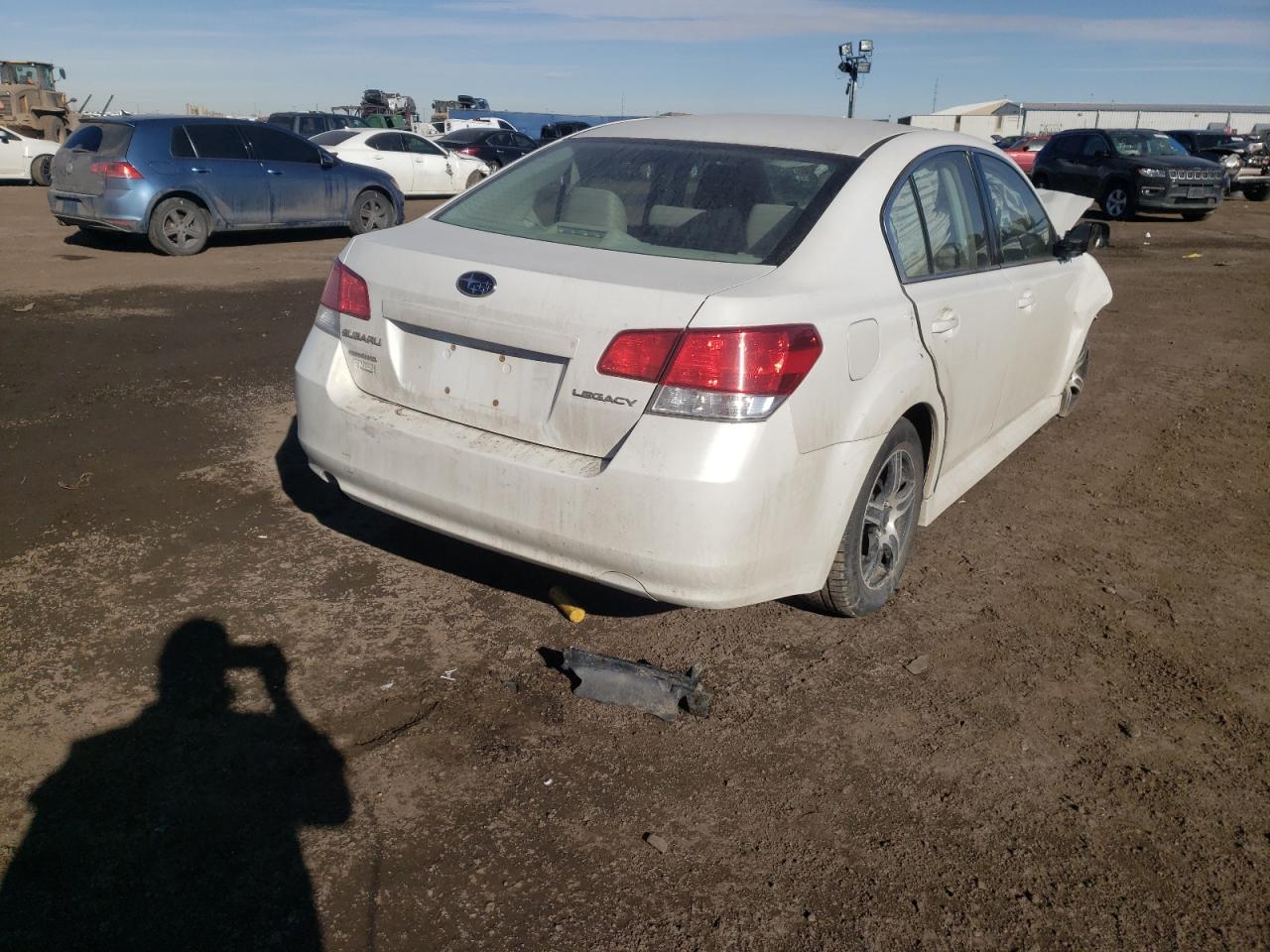 Foto 4 de la subasta – 2013 SUBARU LEGACY 2.5 con VIN 4S3BMCA63D3043639