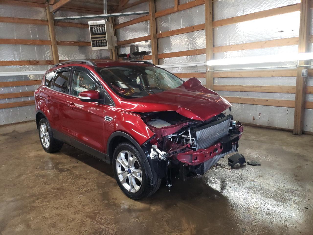 FORD ESCAPE SEL 2013 with VIN 1FMCU9H92DUB07781 - Photo from auction