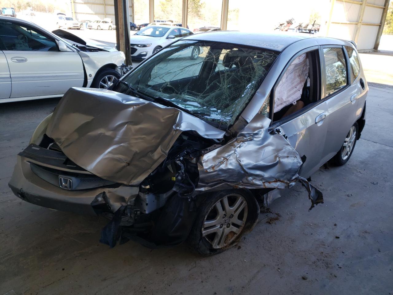 Photo 2 from auction – 2007 HONDA FIT S with VIN JHMGD38677S017629