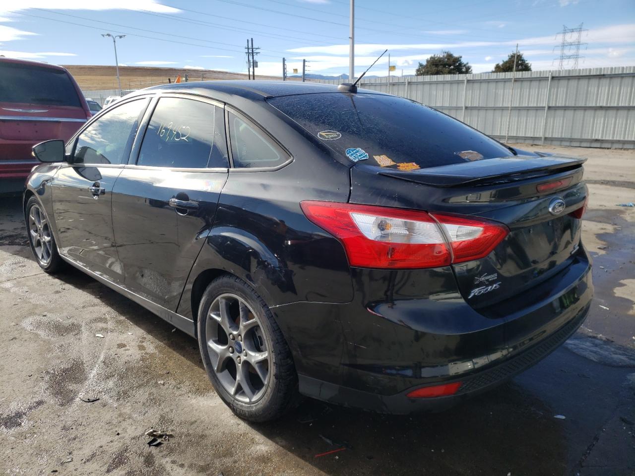 Photo 3 from auction – 2013 FORD FOCUS SE with VIN 1FADP3F27DL383758