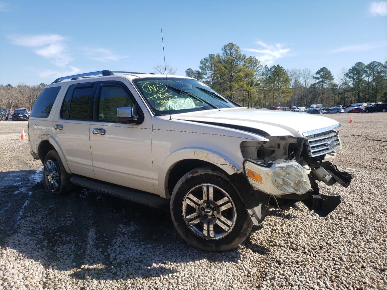 FORD EXPLORER L 2010 with VIN 1FMEU7F81AUA83928 - Photo from auction