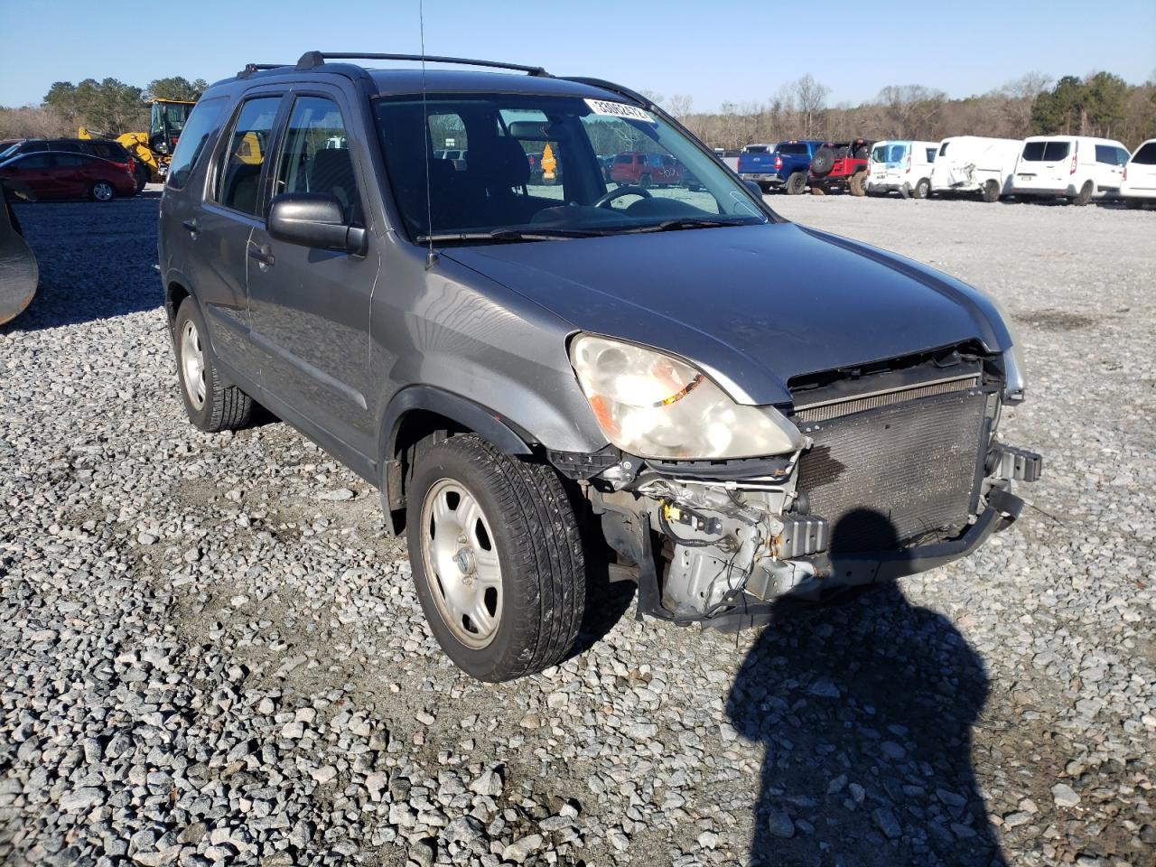 HONDA CR-V LX 2005 with VIN SHSRD68525U309033 - Photo from auction